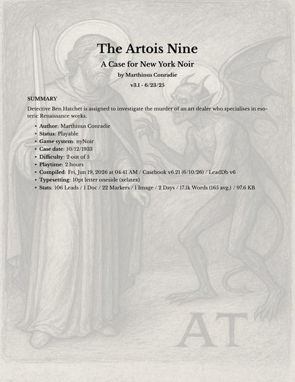 game The Artois Nine thumbnail